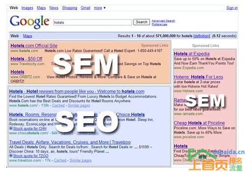 seo和sem的区别是什么？